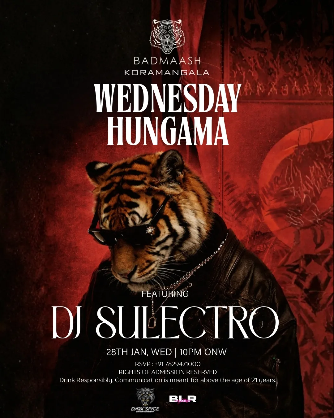 Wednesday Hungama ft. DJ Sulectro at Badmaash, Koramangala