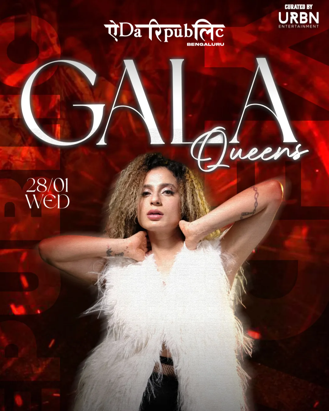 Gala Queens Night ft. DJ M3SH at Yeda Republic, Bengaluru