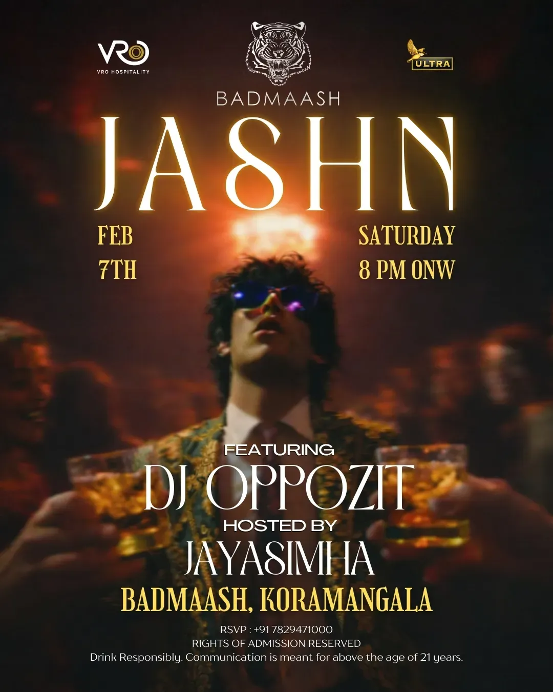Jashan Night At Badmaash Koramangala 