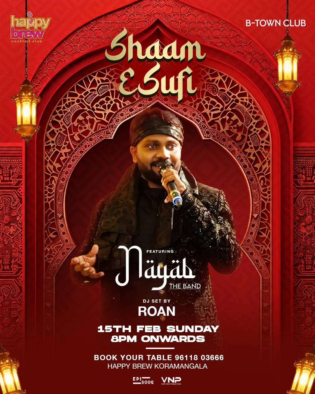 🌙 SHAAM-E-SUFI — THE VALENTINE AFTERPARTY 🌙