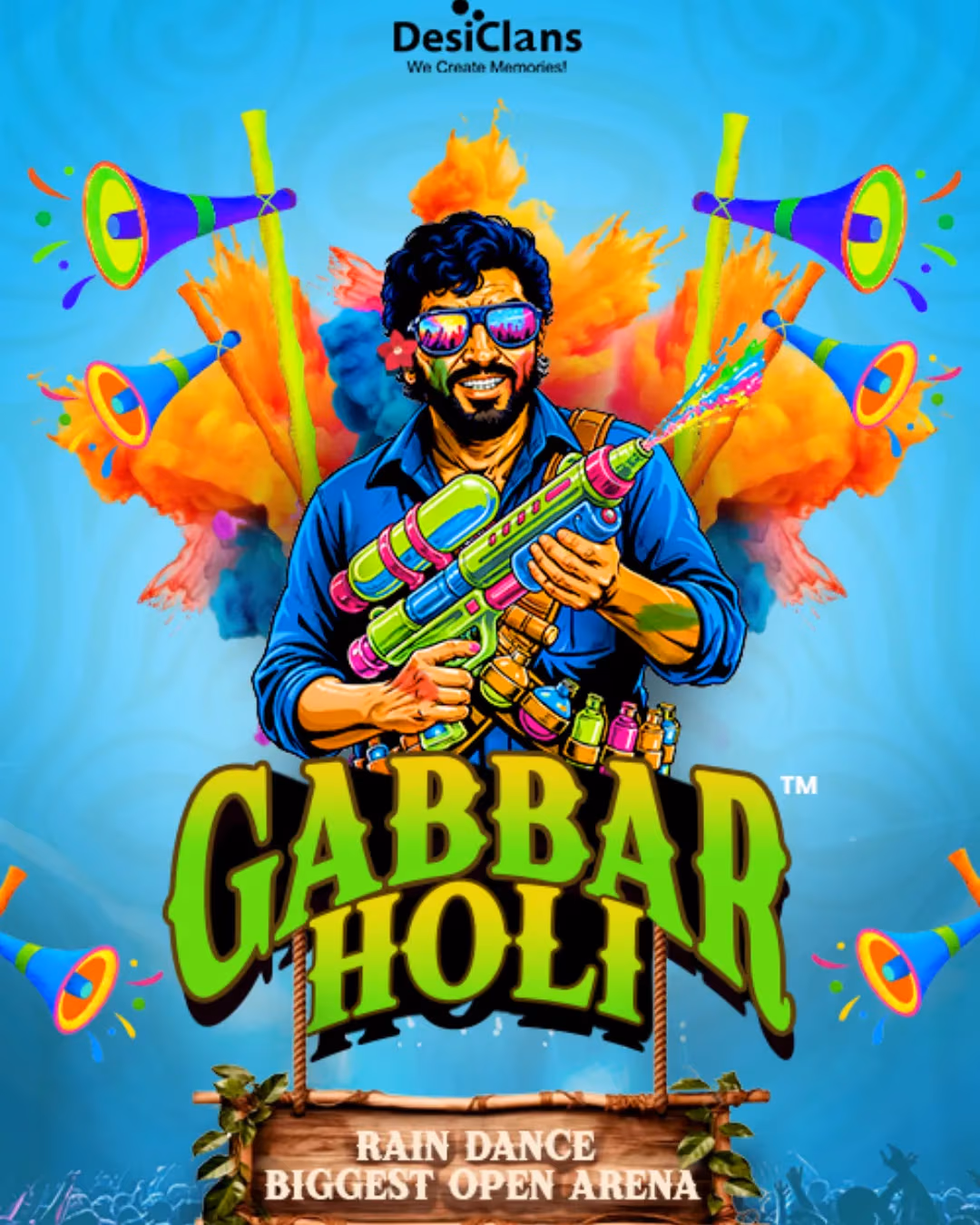 GABBAR HOLI - Bhubaneshwar's Best Holi Concert