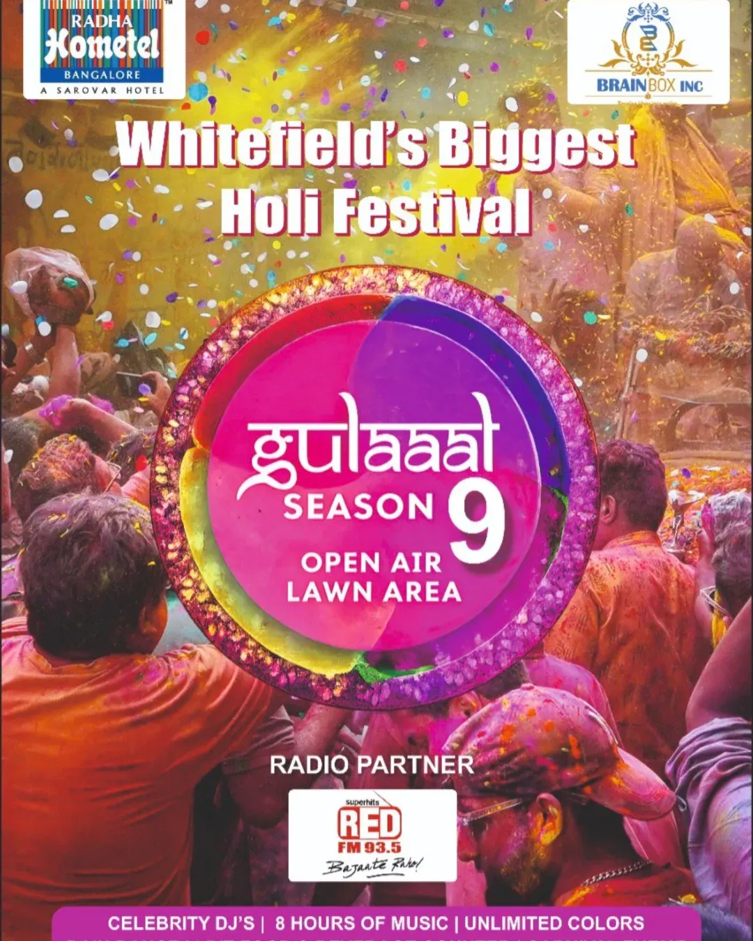 Whitefield's Biggest Holi Festival - Gulaaal Season 9