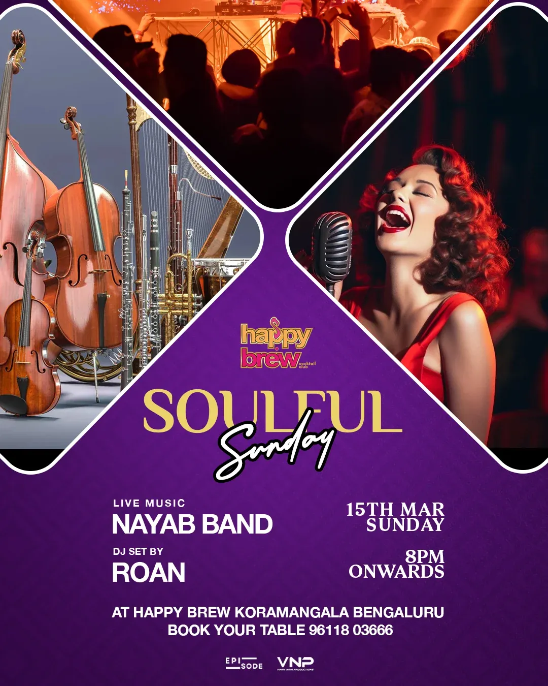Soulful Sunday  at Happy brew 
