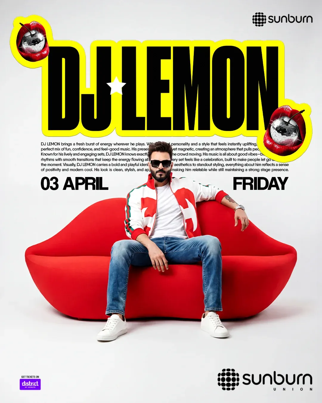DJ Lemon Live at Sunburn Union