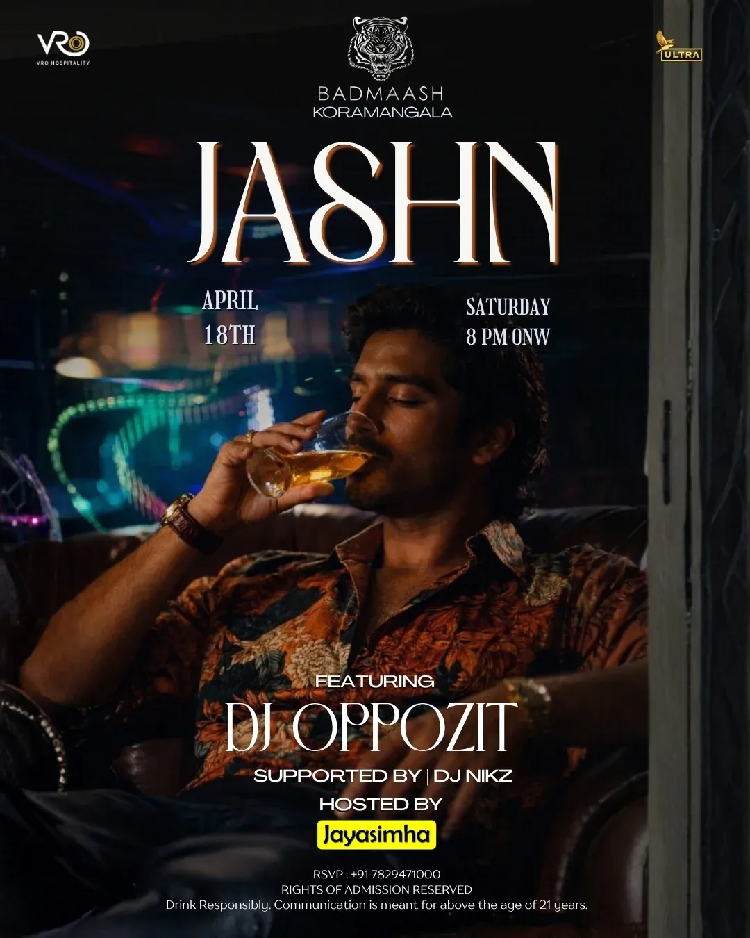 JASHN: The Celebration Night 🥃✨
