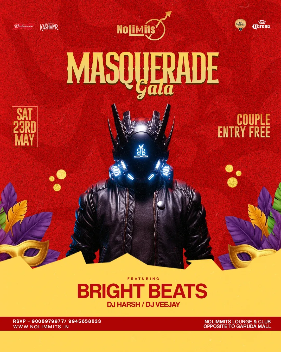 MASQUERADE GALA FT. BRIGHT BEATS