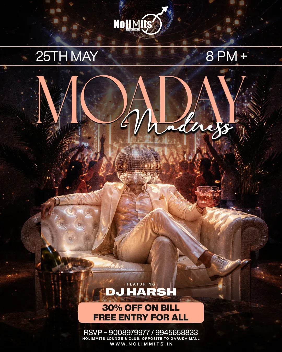 MONDAY MADNESS featuring DJ HARSH