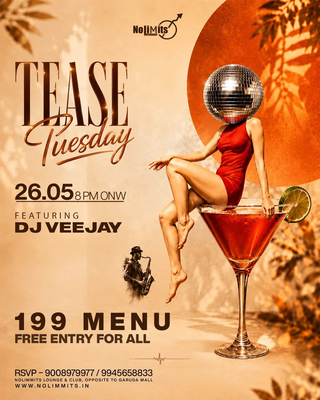 TEASE TUESDAY FT DJ VEEJAY 
