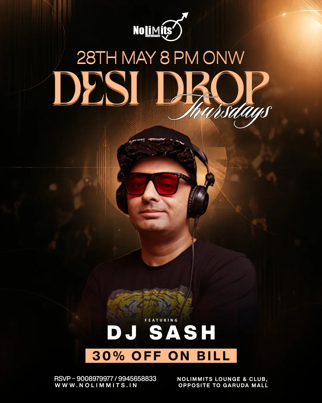 DESI DROP THURSDAYS FT. DJ SASH
