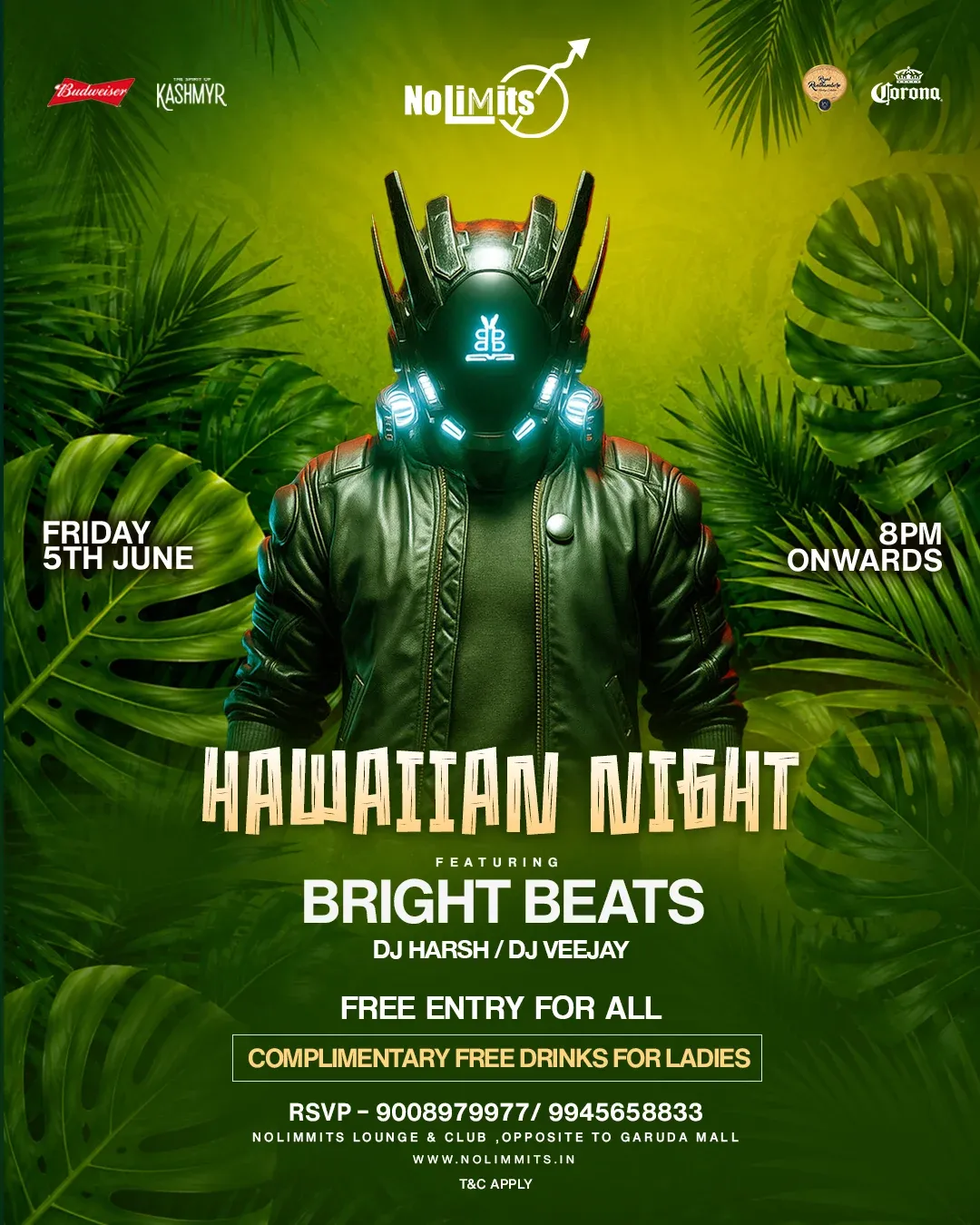 HAWAIIAN NIGHT FT. BRIGHT BEATS 