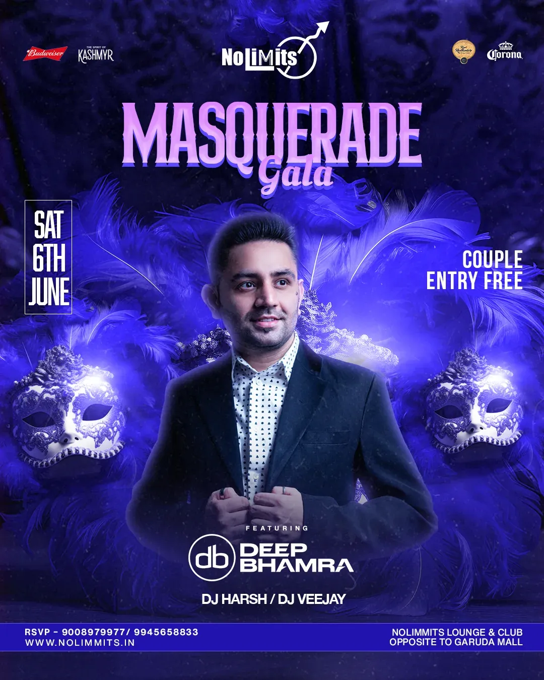 MASQUERADE GALA FT. DEEP BHAMRA 