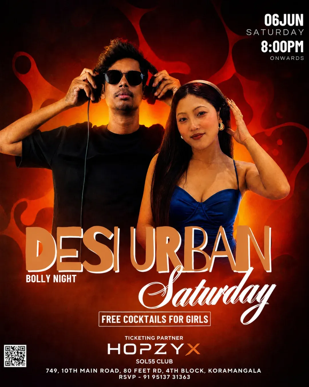Desi Urban Saturday – Bollywood Night