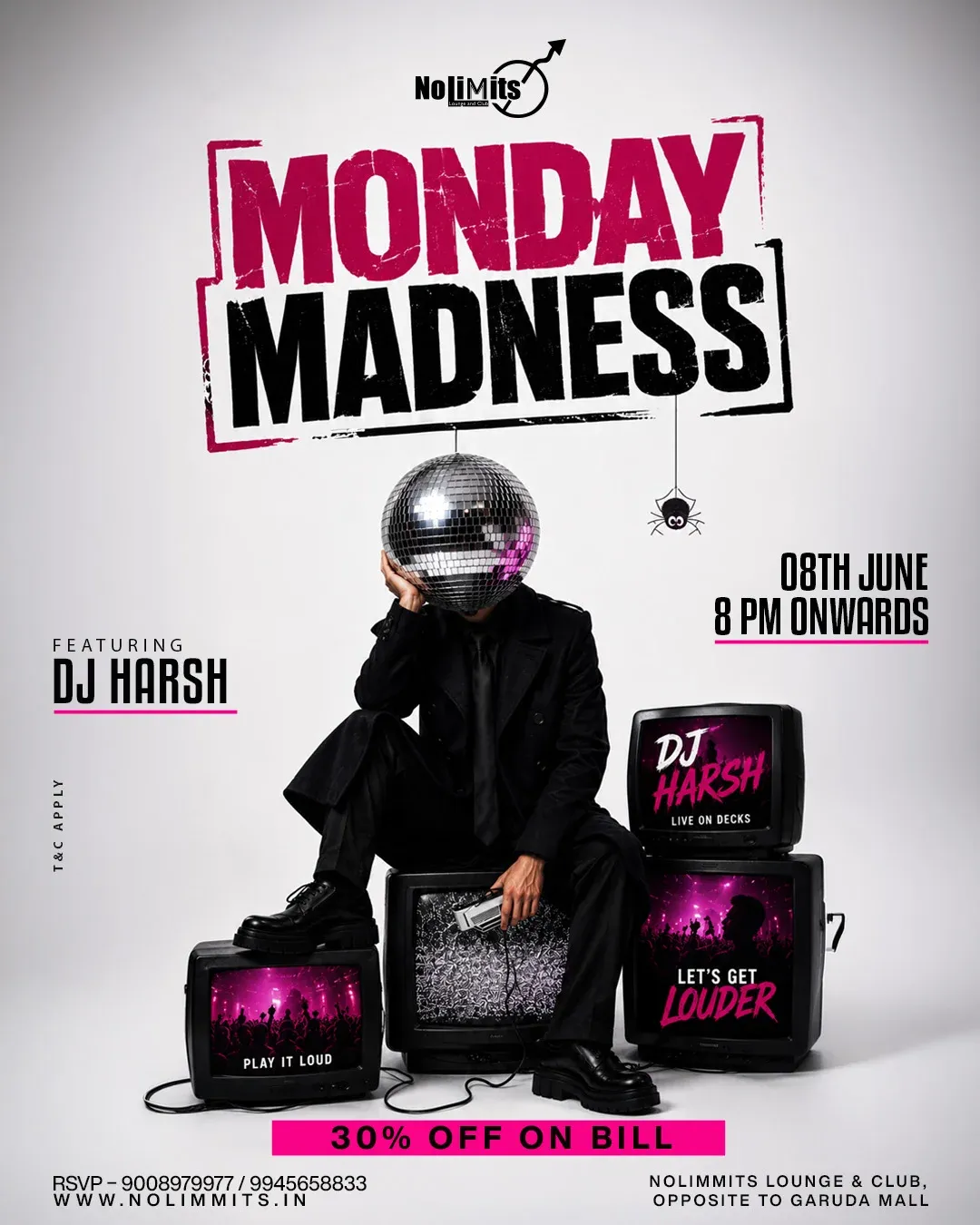MONDAY MADNESS FT. DJ HARSH
