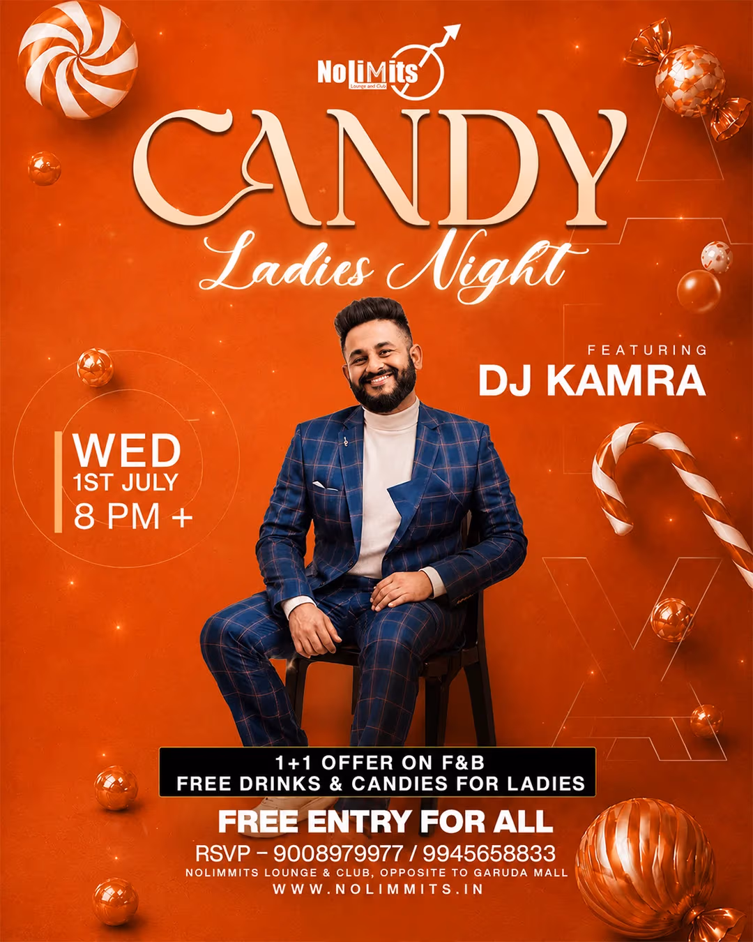 CANDY LADIES NIGHT FT. DJ KAMRA