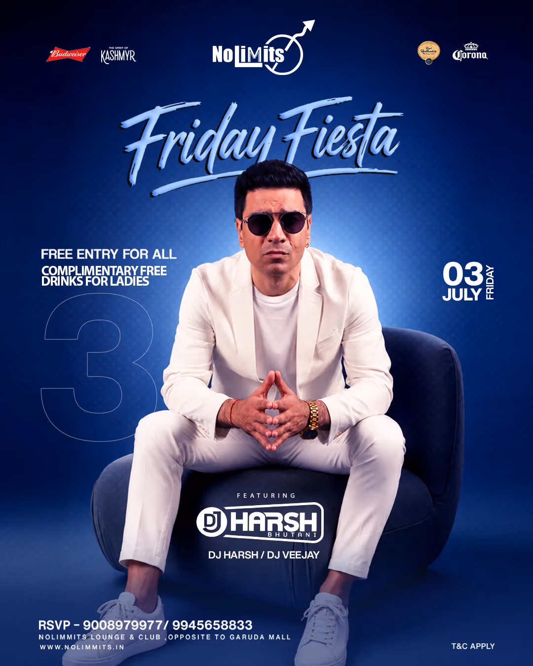 FRIDAY FIESTA FT. DJ HARSH BHUTANI 