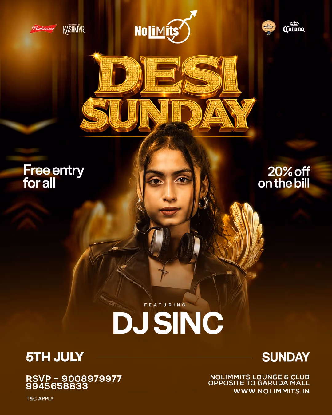 DESI SUNDAY FT. DJ SINC 