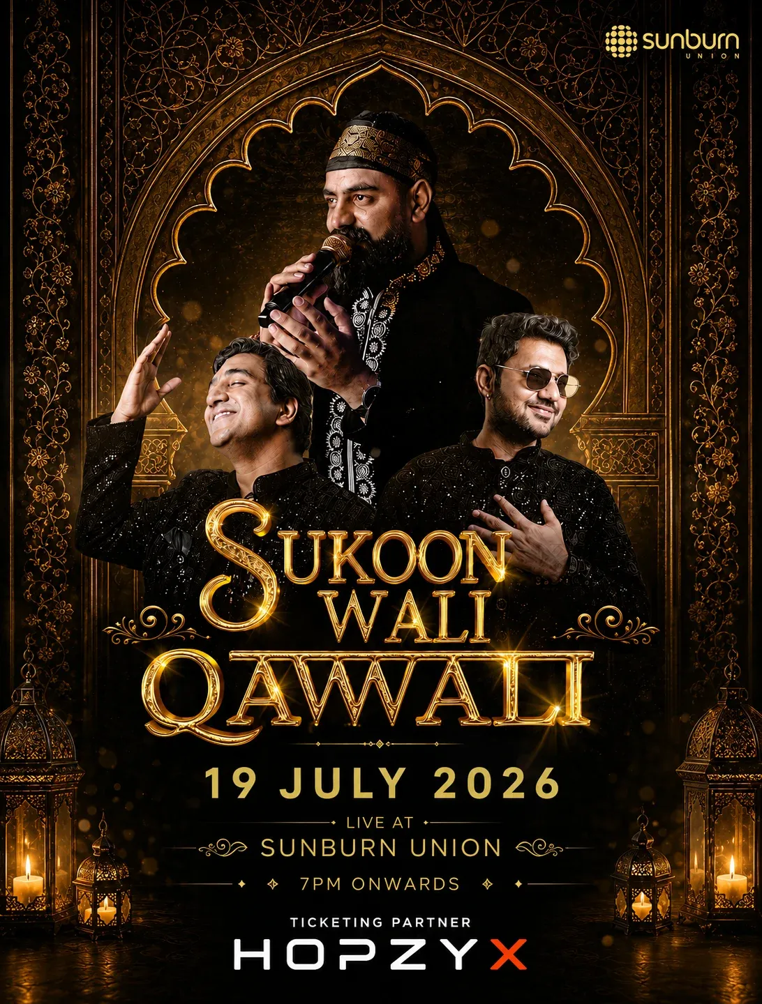 Sukoon Wali Qawwali Live at Sunburn Union