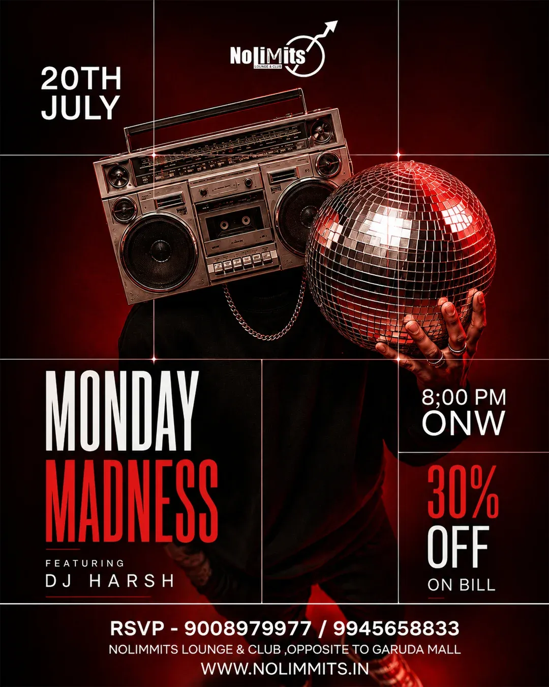 MONDAY MADNESS FT. DJ HARSH