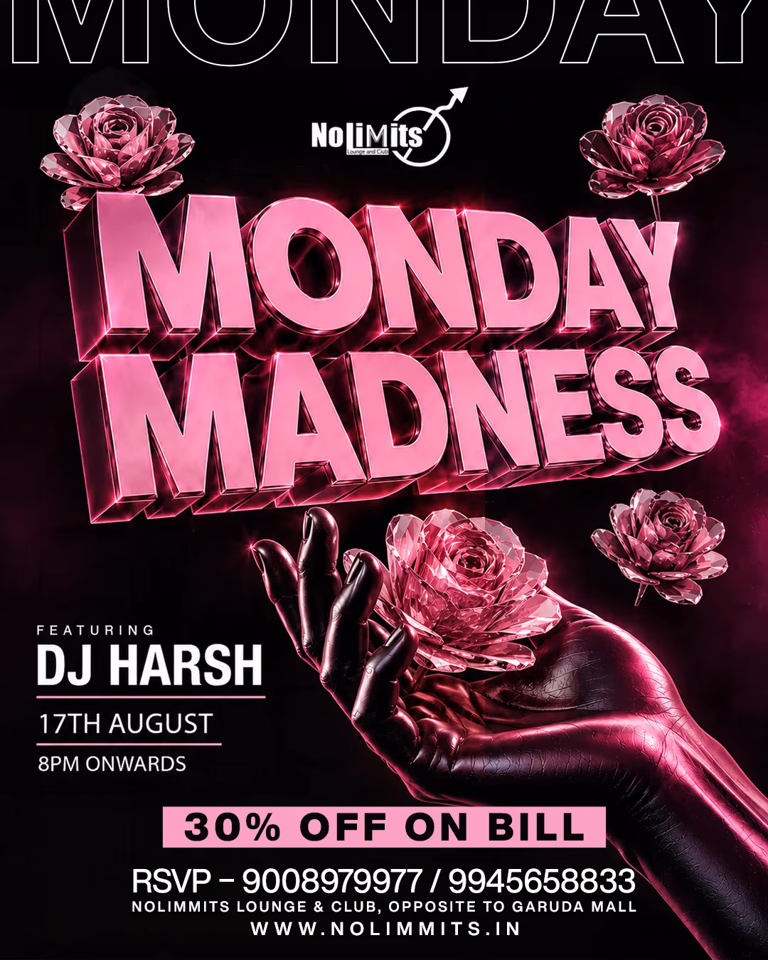 MONDAY MADNESS FT. DJ HARSH