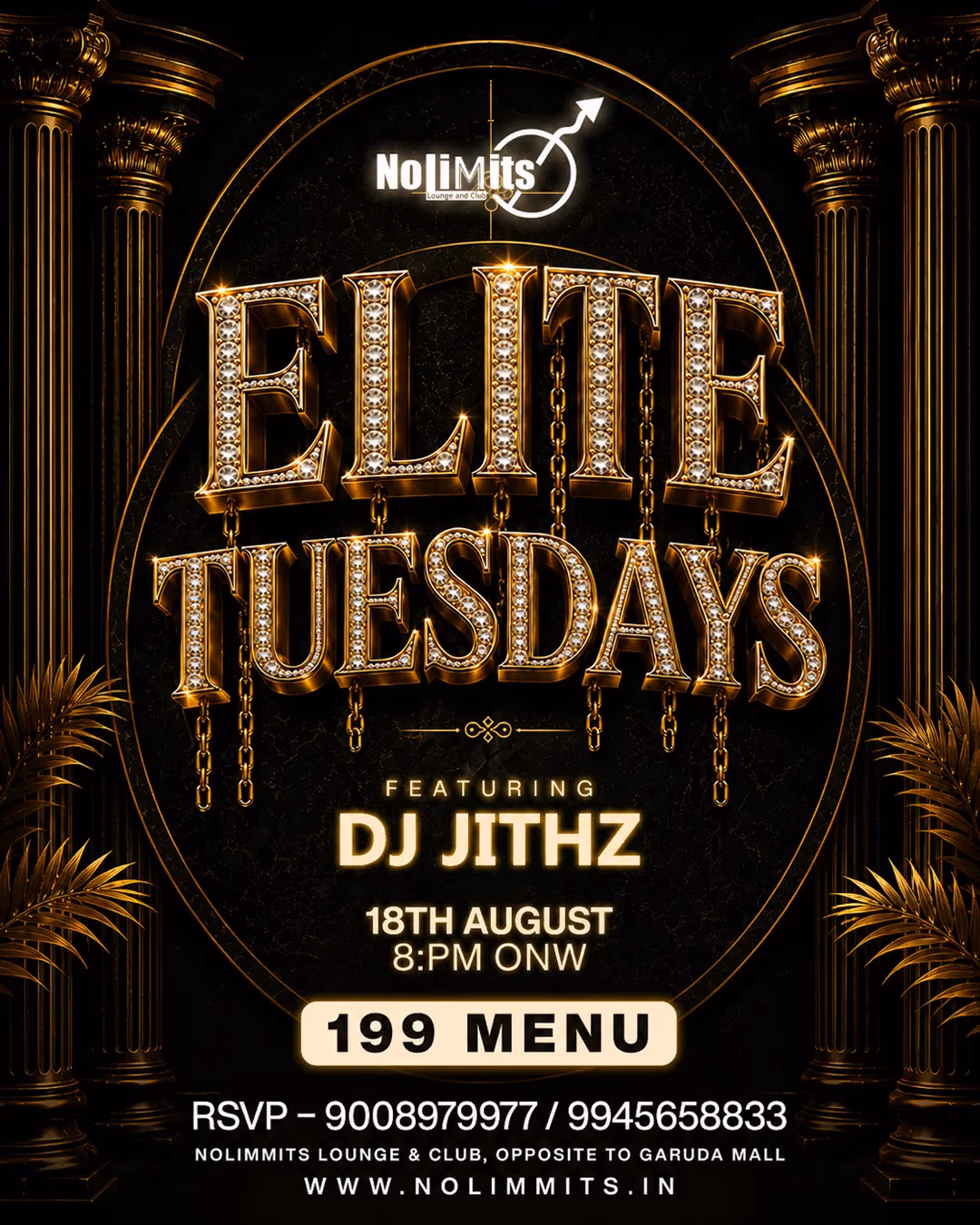 ELITE TUESDAYS FT. DJ JITHZ