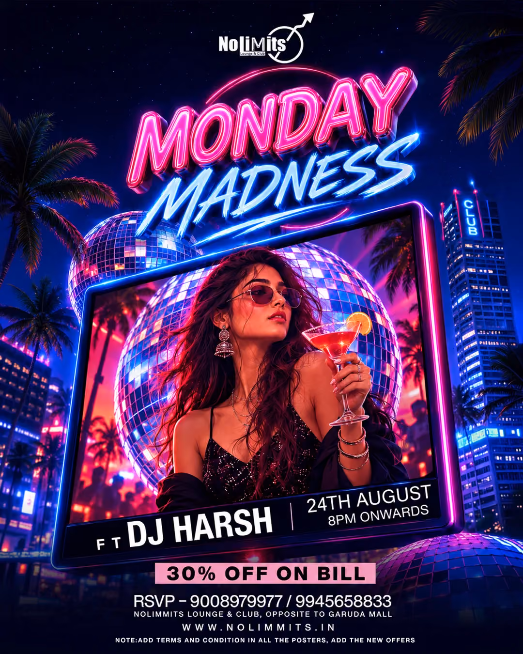 MONDAY MADNESS FT. DJ HARSH