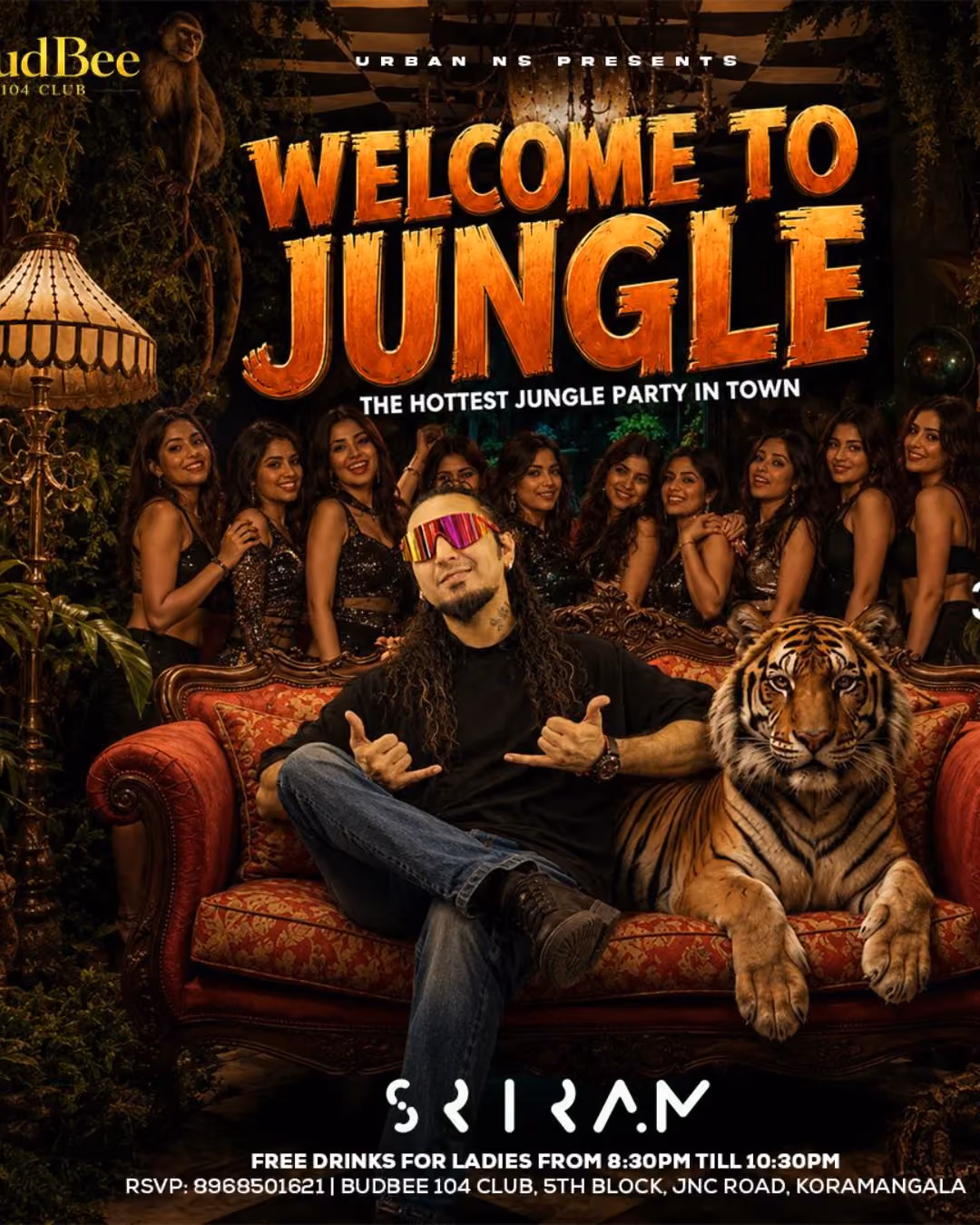 WELCOME TO JUNGLE-  the Hottest Jungle Party of the Town