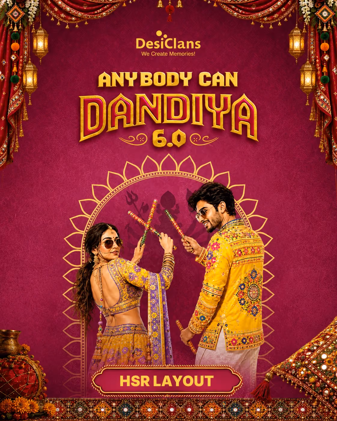 Anybody Can Dandiya 6.0 - HSR Layout