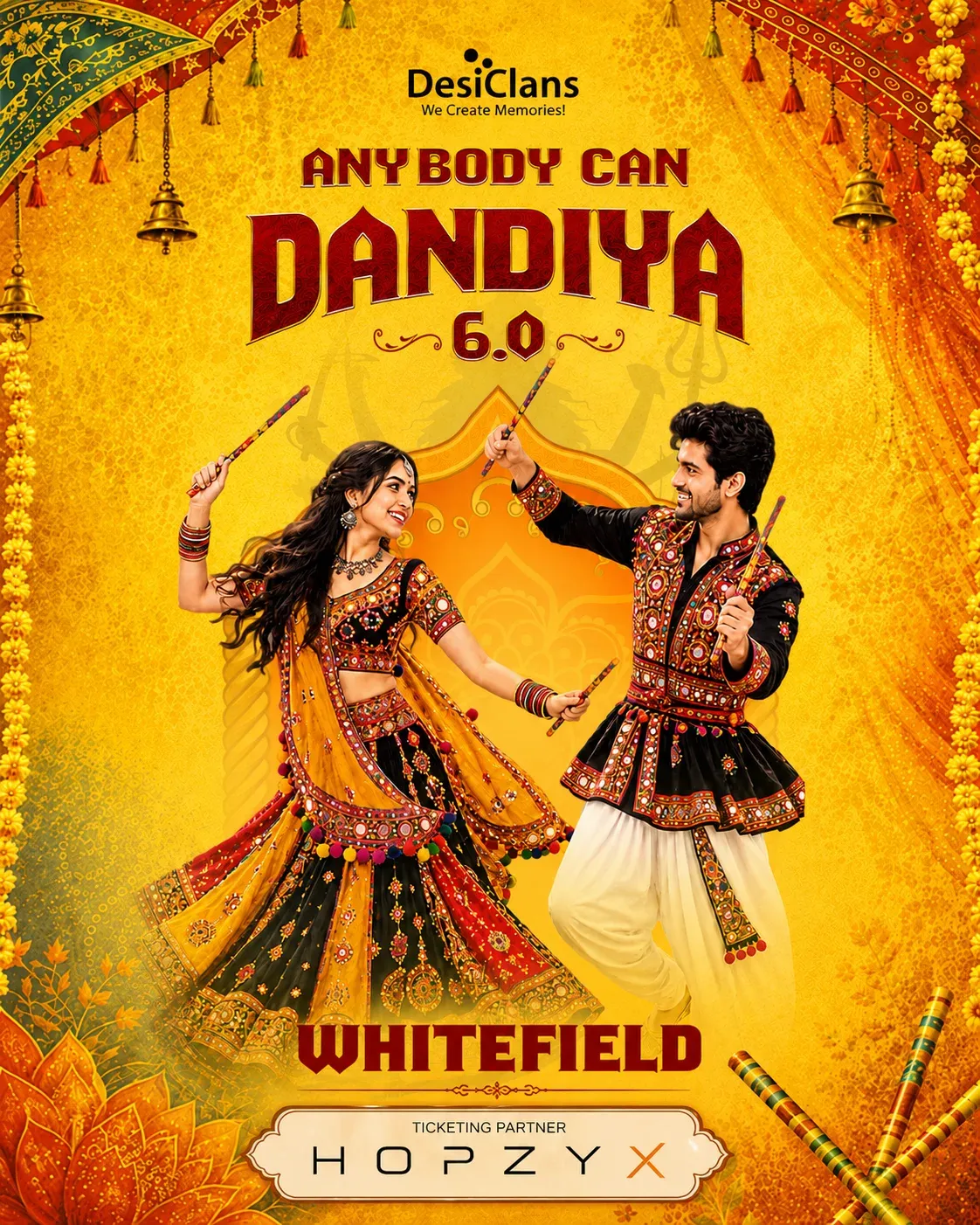AnyBody Can Dandiya 6.0 - Whitefield