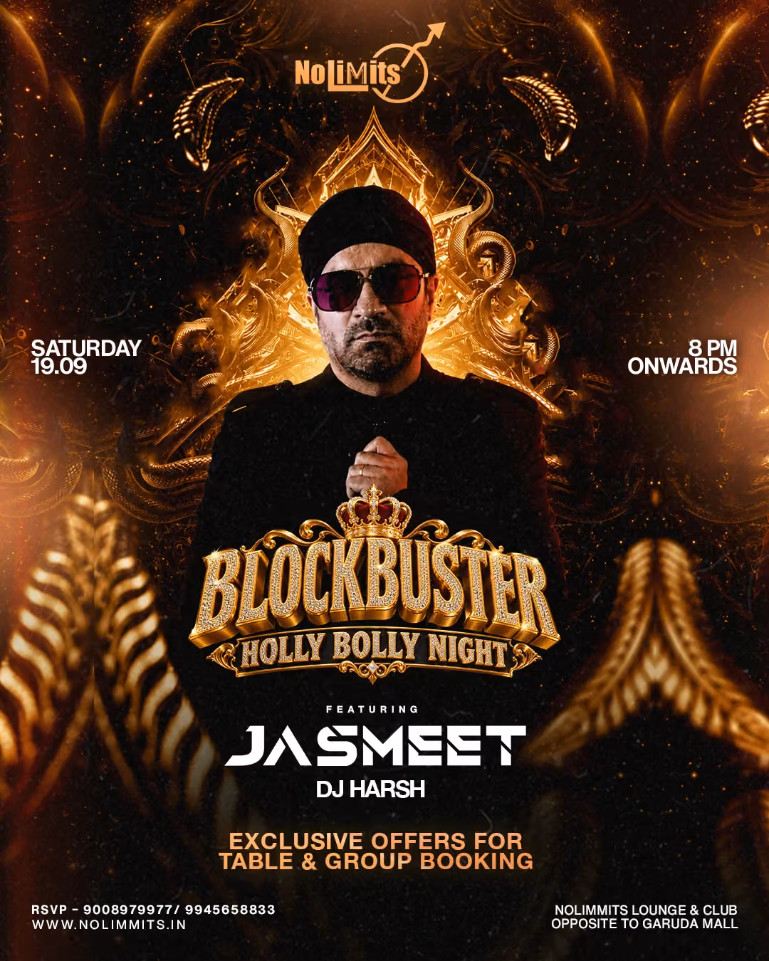 BLOCKBUSTER HOLLY BOLLY NIGHTS FT. JASMEET & DJ HARSH 