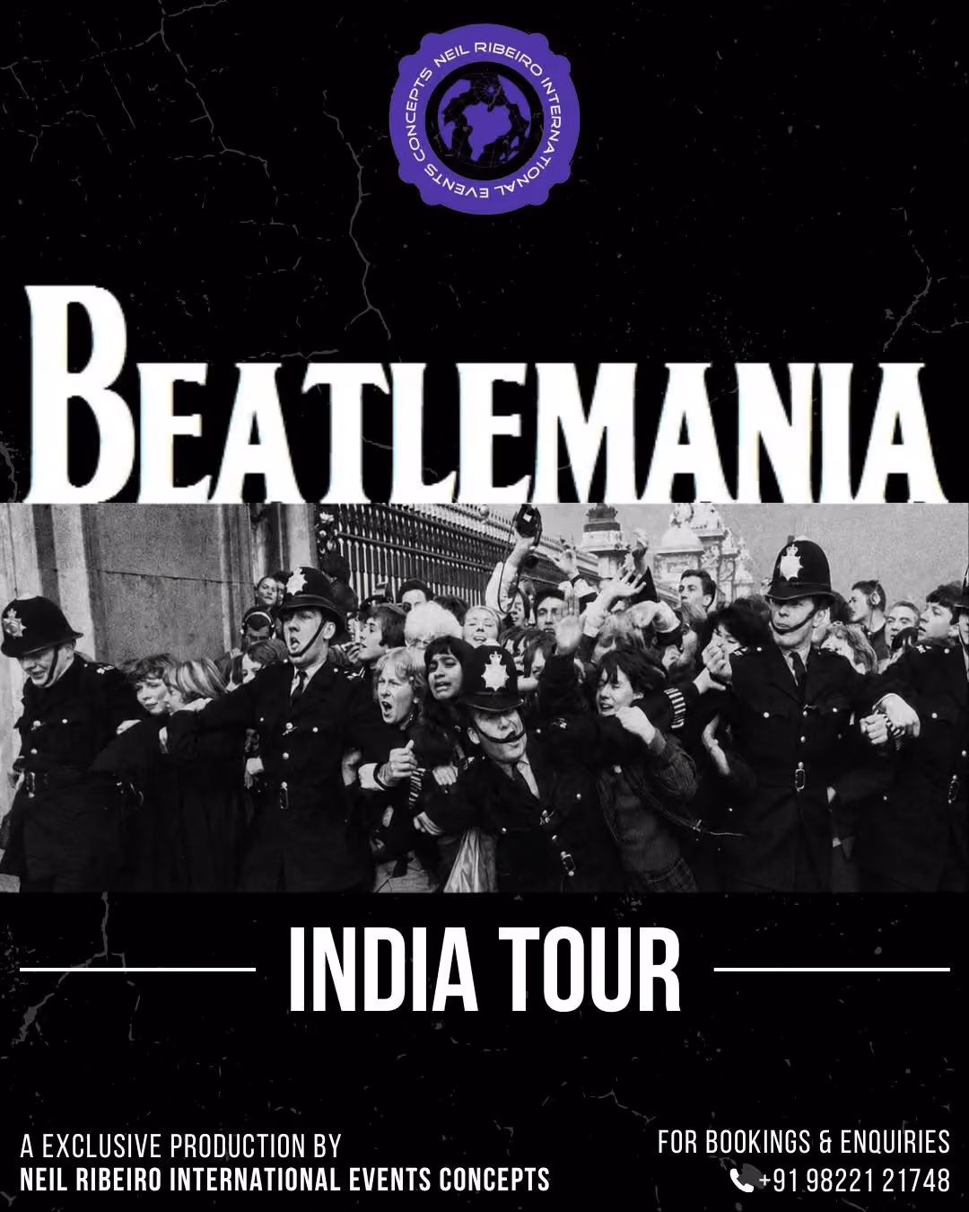 The Fab Four – Beatlemania | India Tour