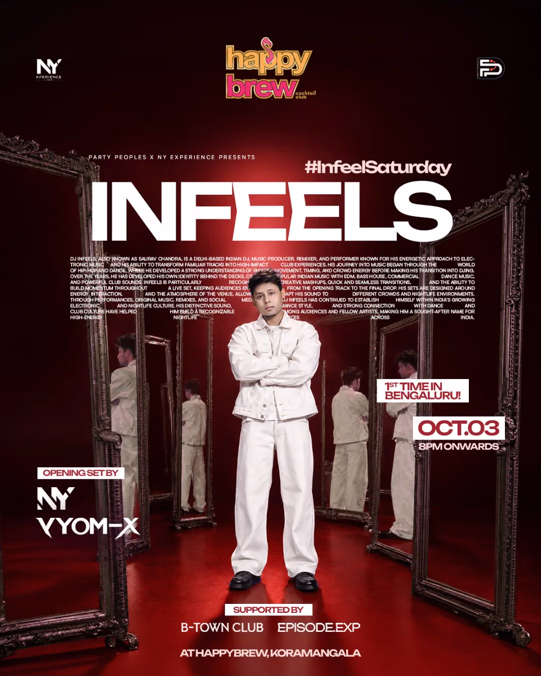 INFEELS — Live at Happy Brew