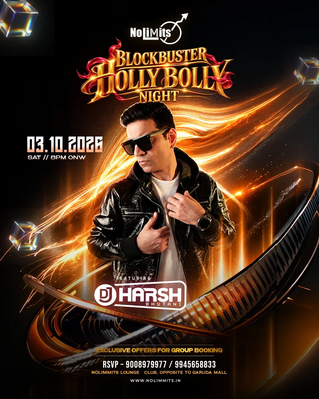 BLOCKBUSTER HOLLY BOLLY NIGHT FT. DJ HARSH BHUTANI