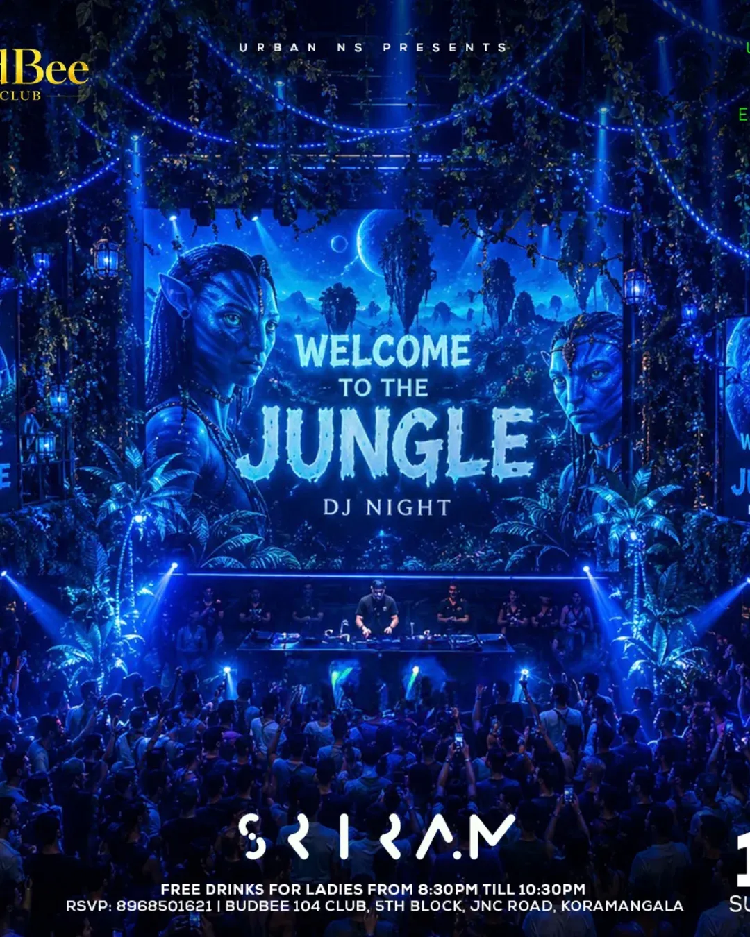 Welcome To The Jungle - DJ Night ft. DJ SRIRAM 