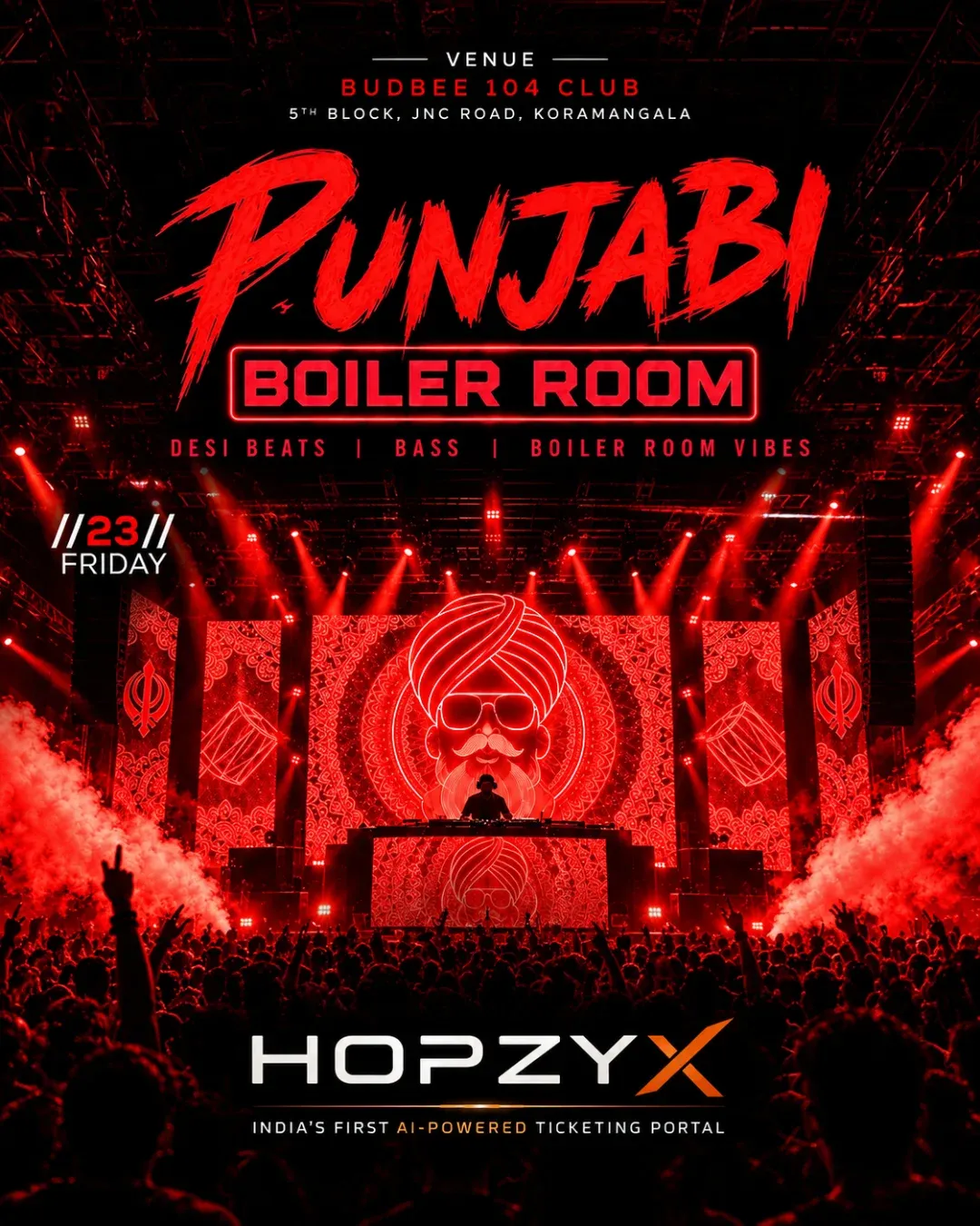 🔥 PUNJABI BOILER ROOM — DESI BEATS. HEAVY BASS. PURE MADNESS. 🔥