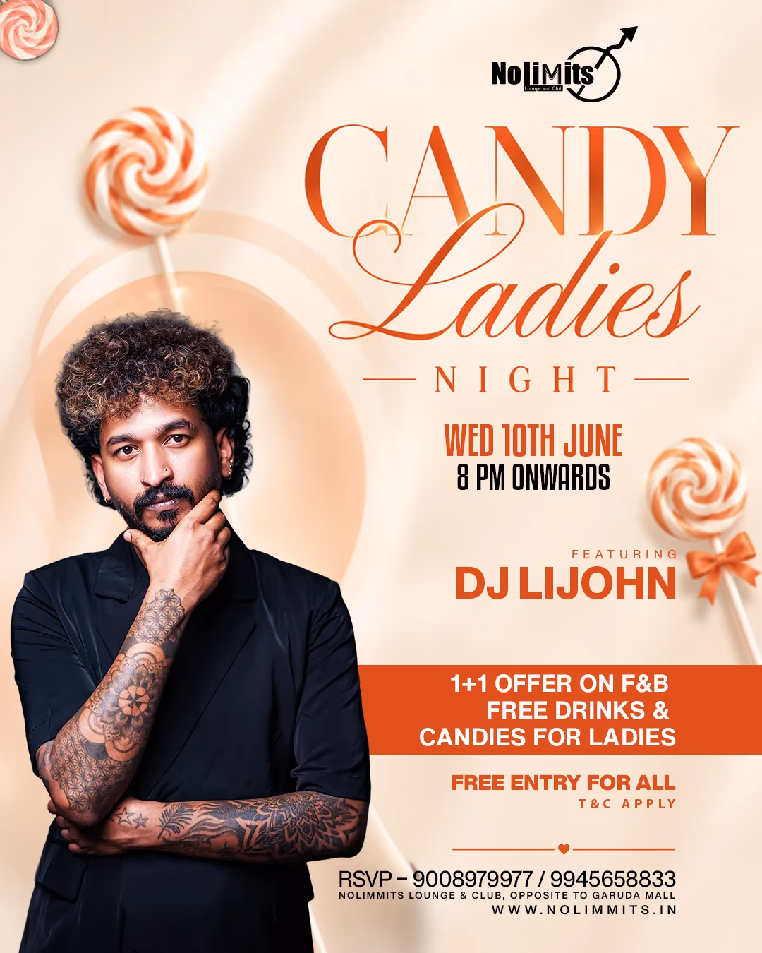 CANDY LADIES NIGHT FT. DJ LIJOHN 