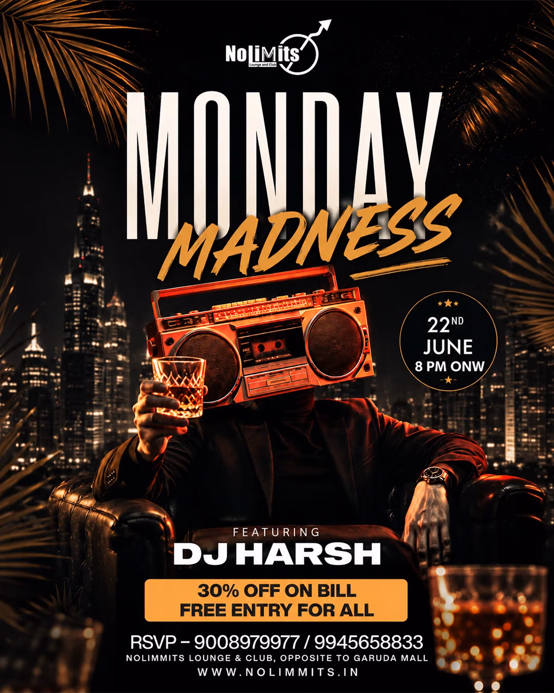 MONDAY MADNESS FT DJ HARSH