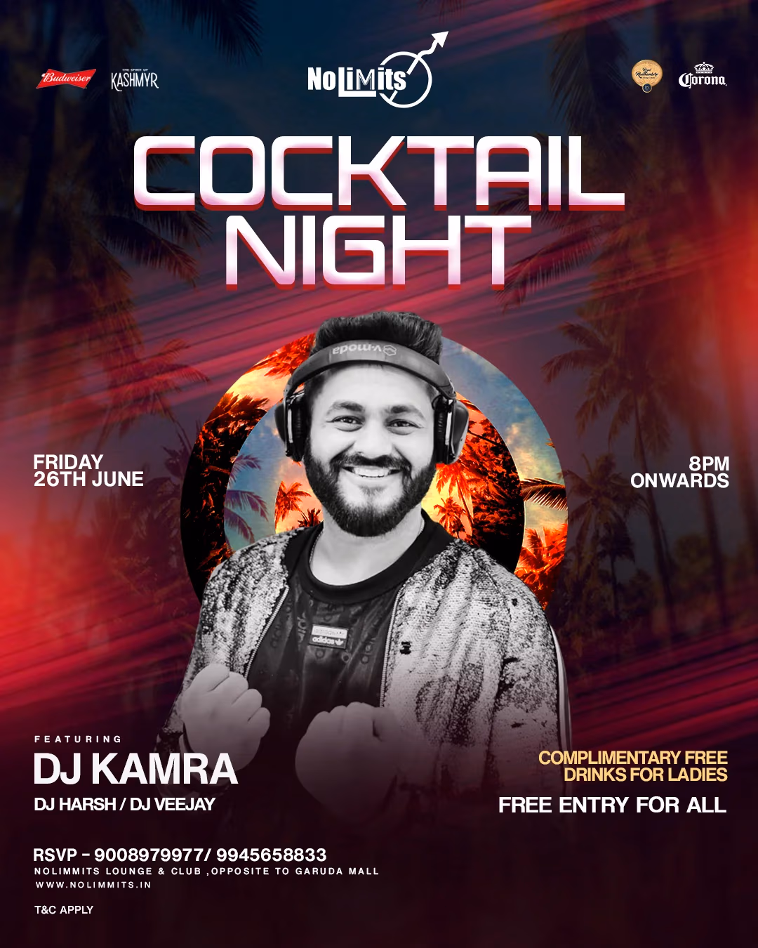 COCKTAIL NIGHT FT. DJ KAMRA
