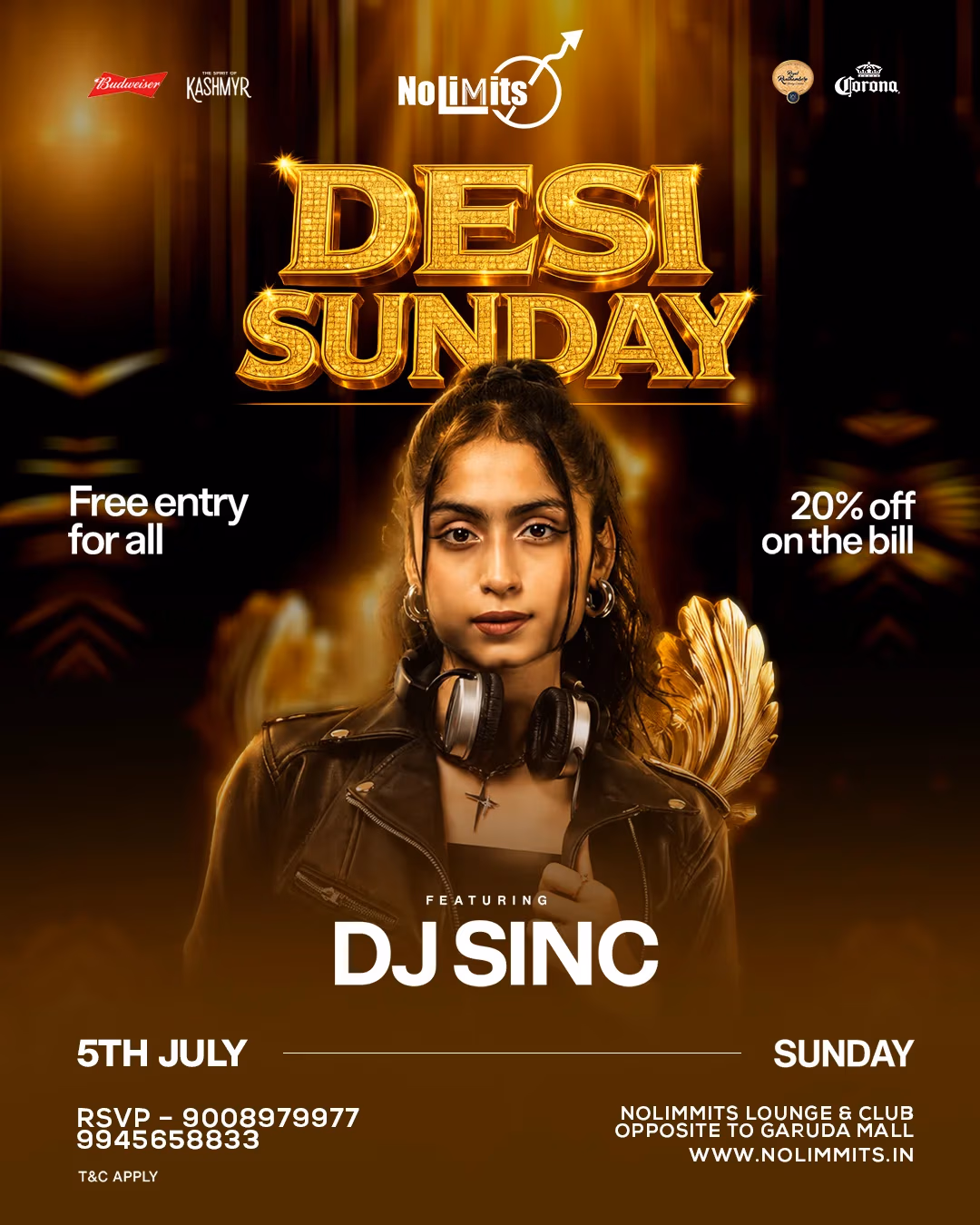 DESI SUNDAY FT. DJ SINC 