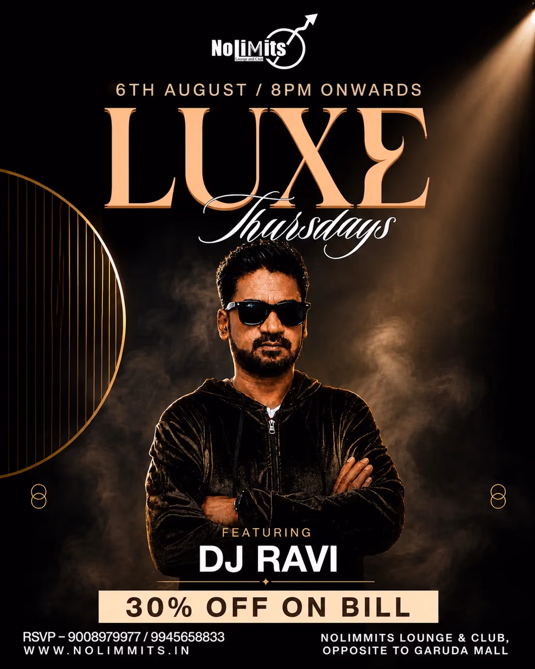 LUXE THURSDAYS FT. DJ RAVI
