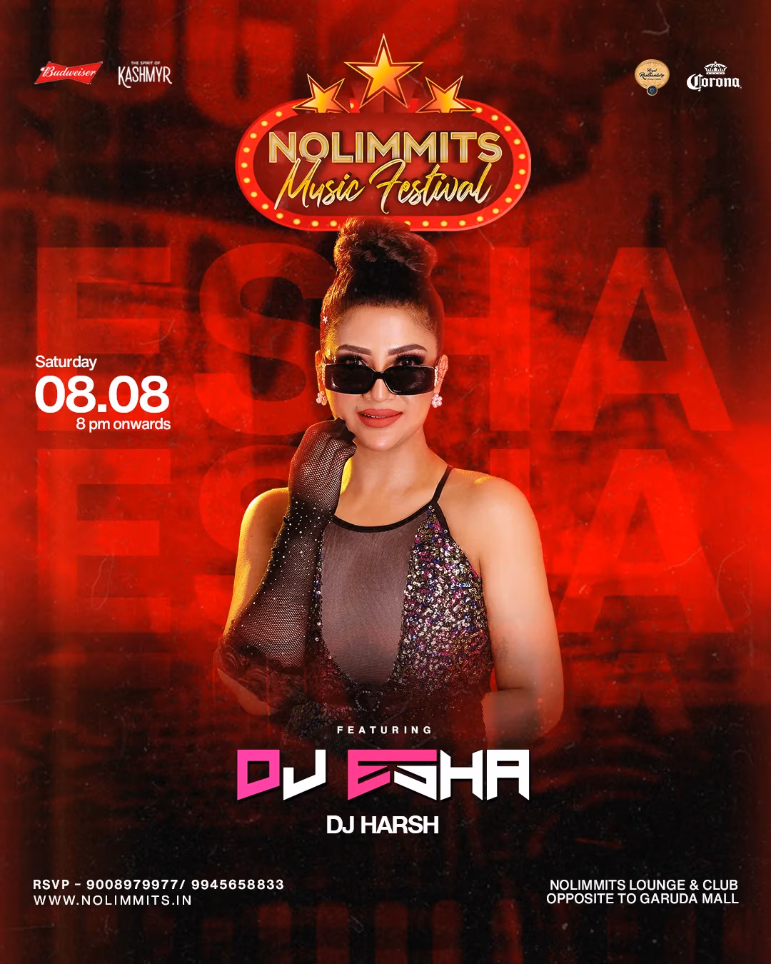 NOLIMMITS MUSIC FESTIVAL FT. DJ ESHA & DJ HARSH