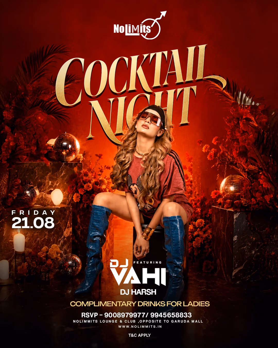 COCKTAIL NIGHT FT. DJ VAHI & DJ HARSH