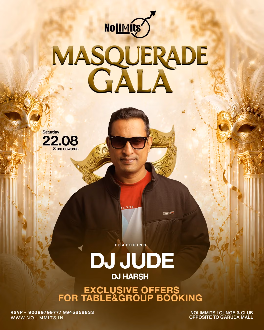 MASQUERADE GALA FT. DJ JUDE & DJ HARSH