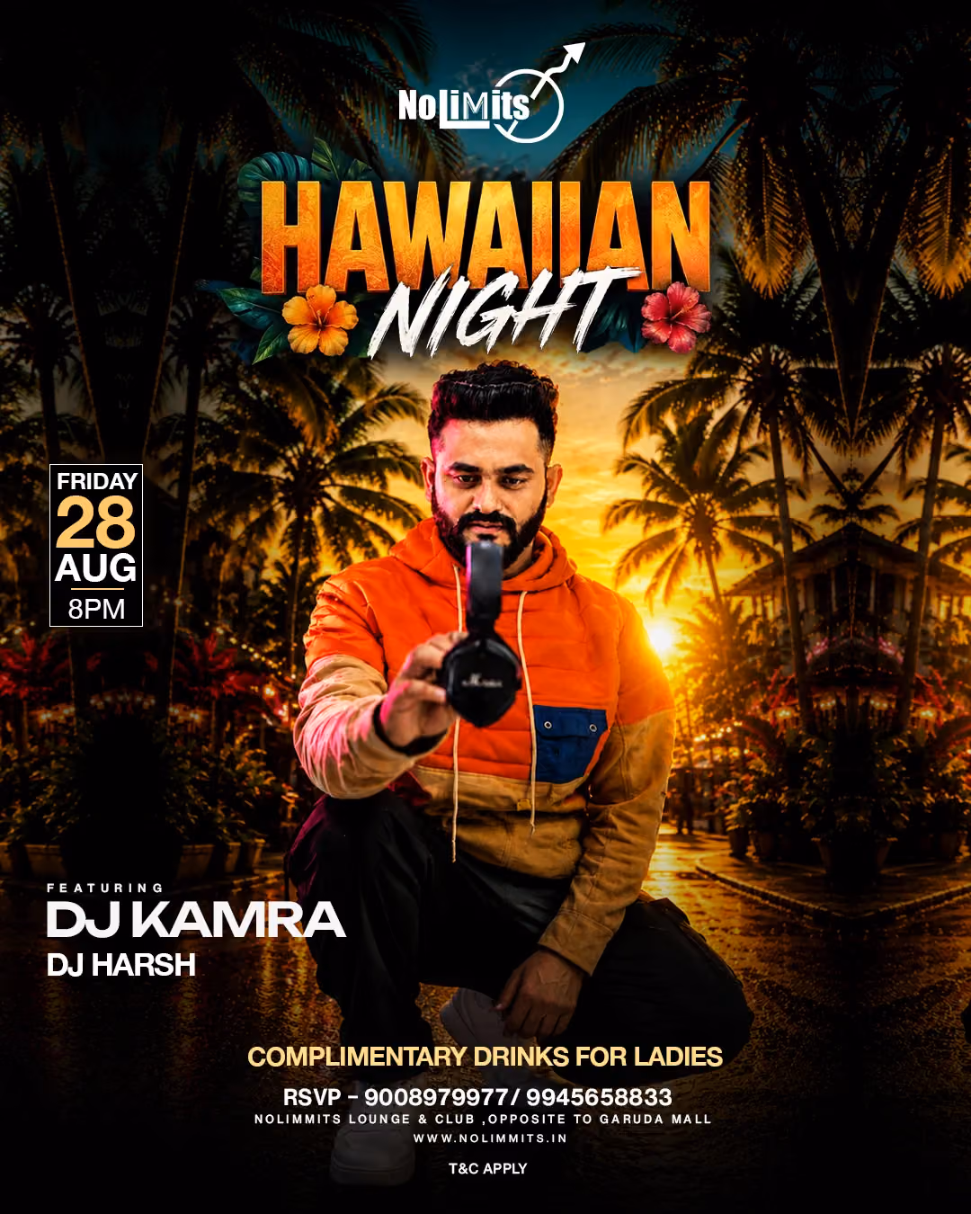 HAWAIIAN NIGHT FT. DJ KAMRA & DJ HARSH