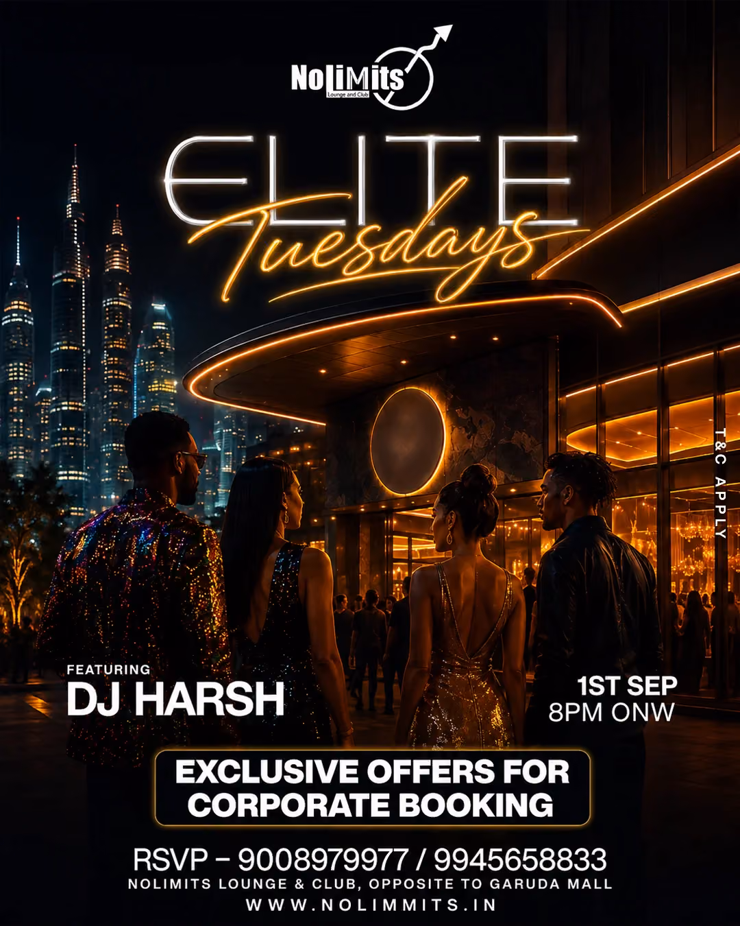 ELITE TUESDAYS FT. DJ HARSH