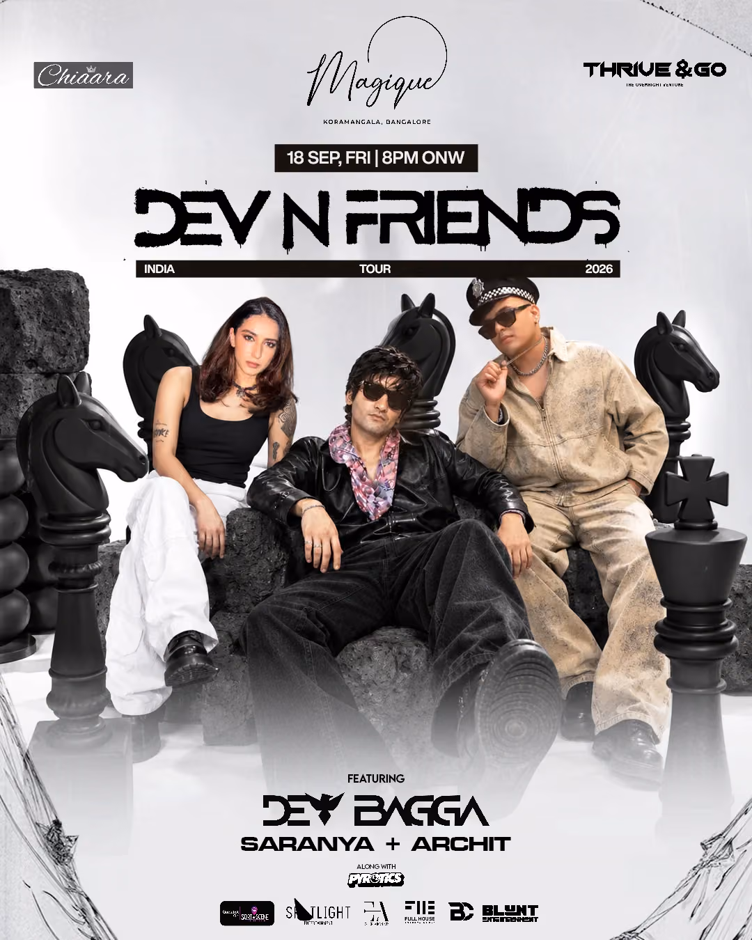 DEV N FRIENDS Ft. DEV BAGGA X SARANYA & ARCHIT 🔥🎧