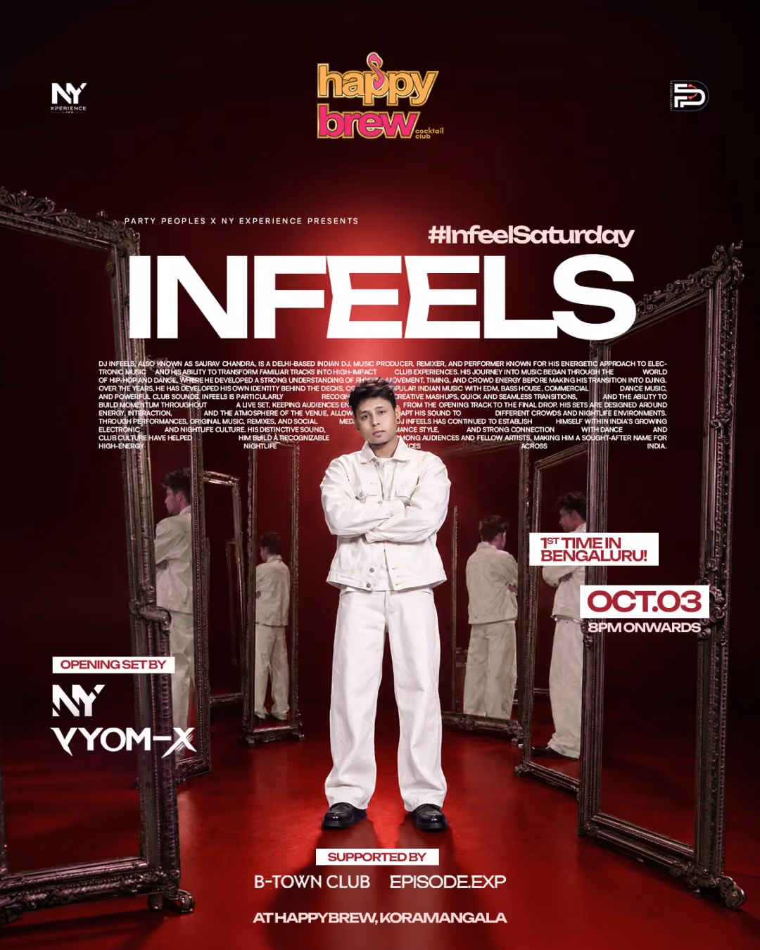 INFEELS — Live at Happy Brew