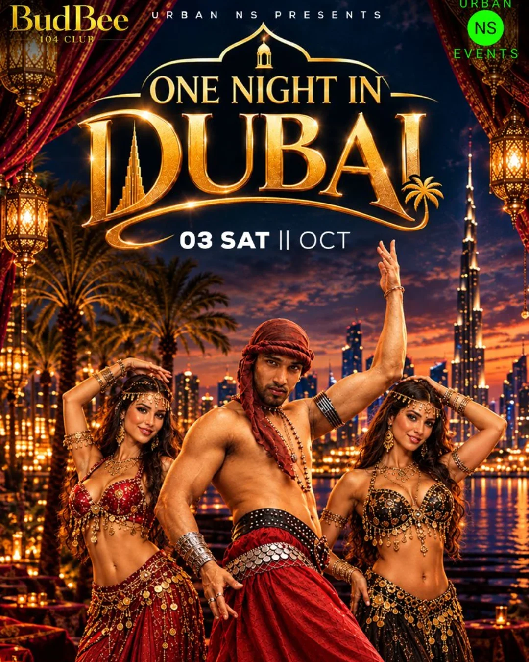 ONE NIGHT IN DUBAI SPECIAL BELLY DANCE PERFORMANCE by VISHAL RAI