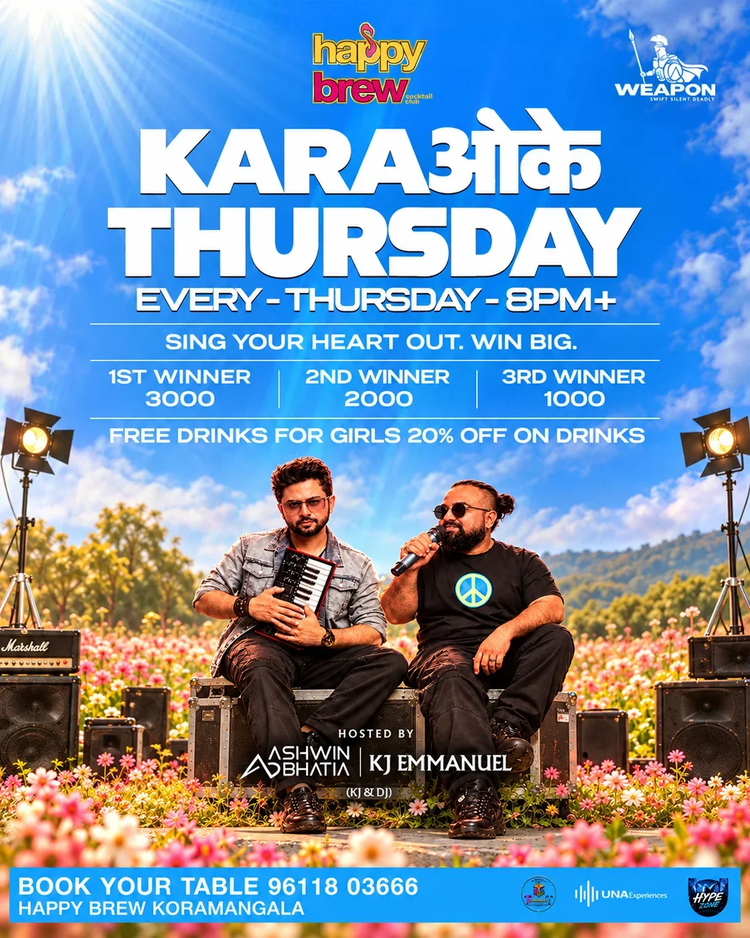 KARA-ओके THURSDAY - Sing Your Heart Out, Win Big!