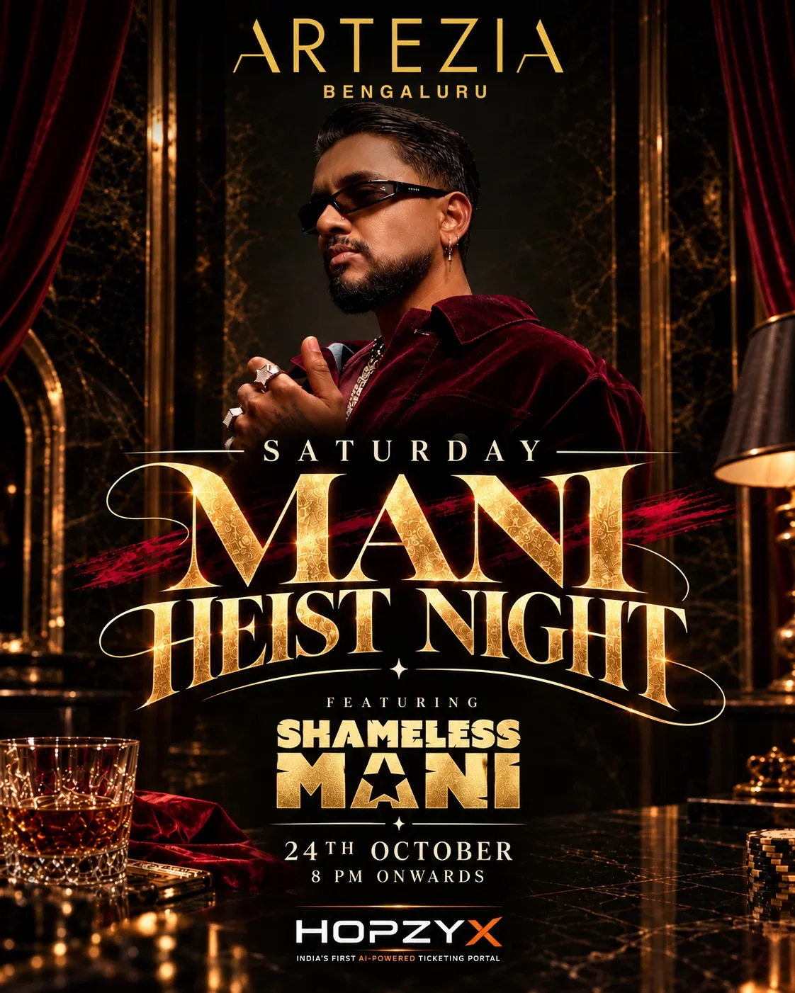 MANI HEIST NIGHT feat. SHAMELESS MANI