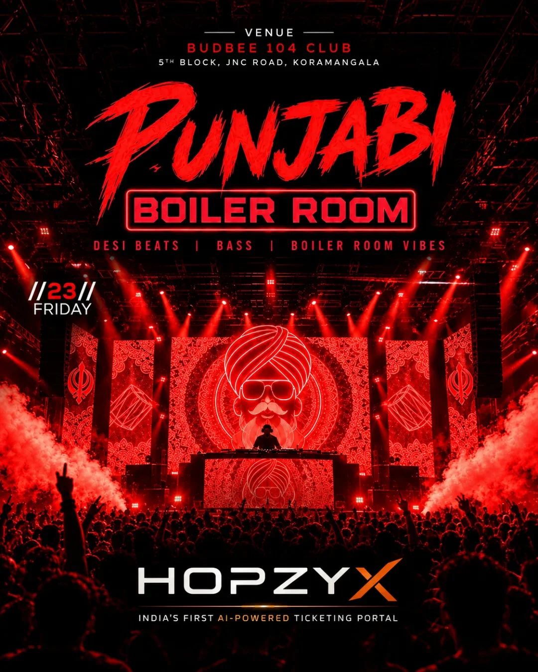 🔥 PUNJABI BOILER ROOM — DESI BEATS. HEAVY BASS. PURE MADNESS. 🔥